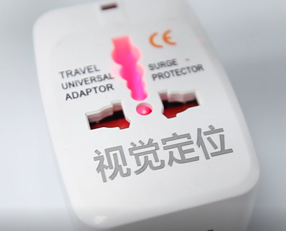 三孔插头视觉激光打标机